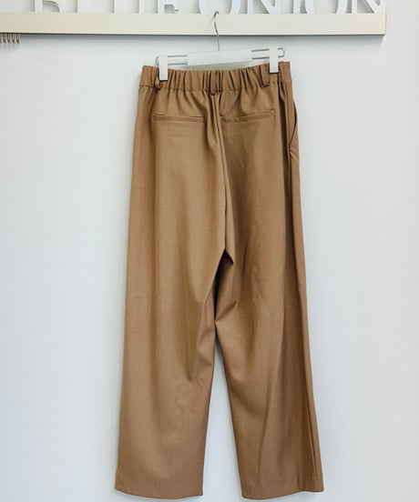 WODE TUCK PANTS     MG PT - 24126 - A　9c
