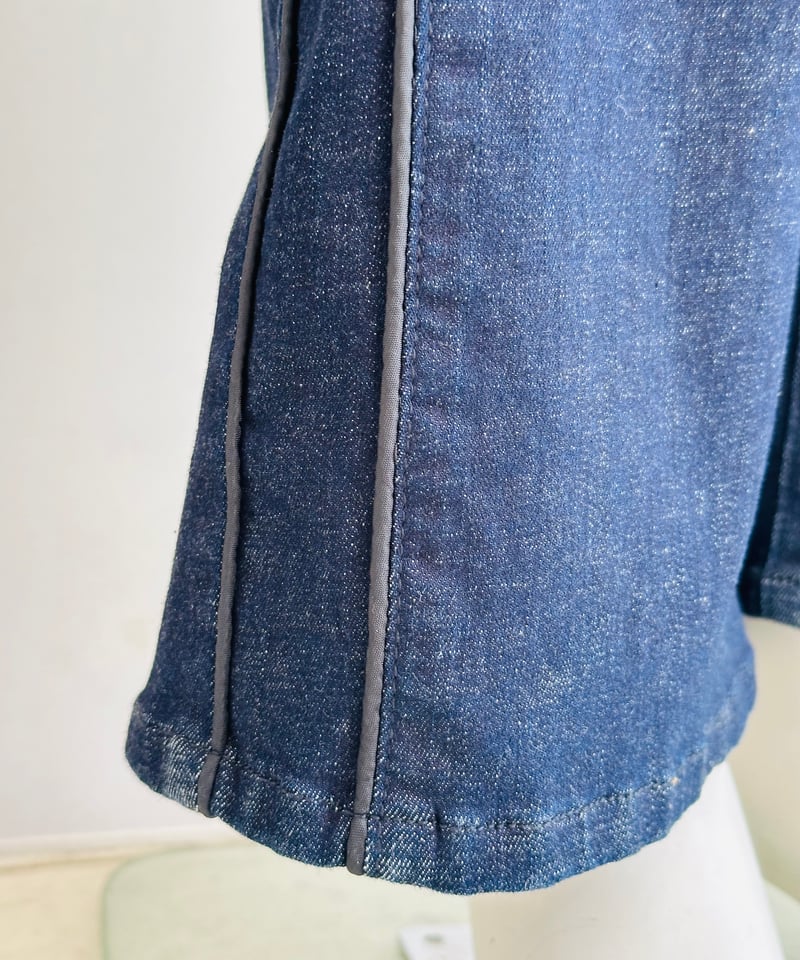 パイピングイージーwideデニム 436656 | BlueOnionStore