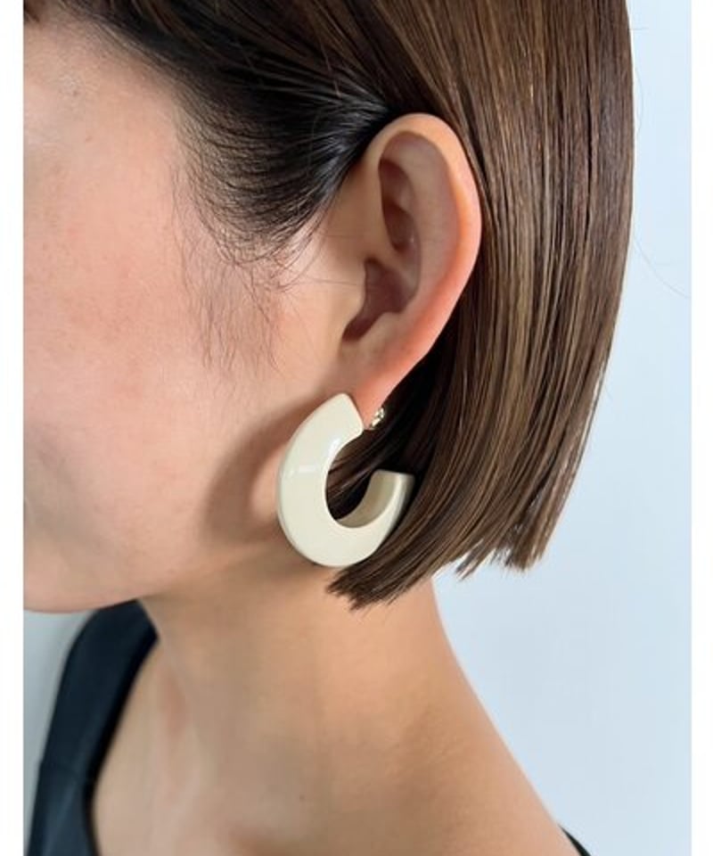 CHIGNON シニオン 24秋ご予約】 ホマイカフープピアス 0045 CHIGNON シニオン 24秋ご予約】 ホマイカフープピアス 0045