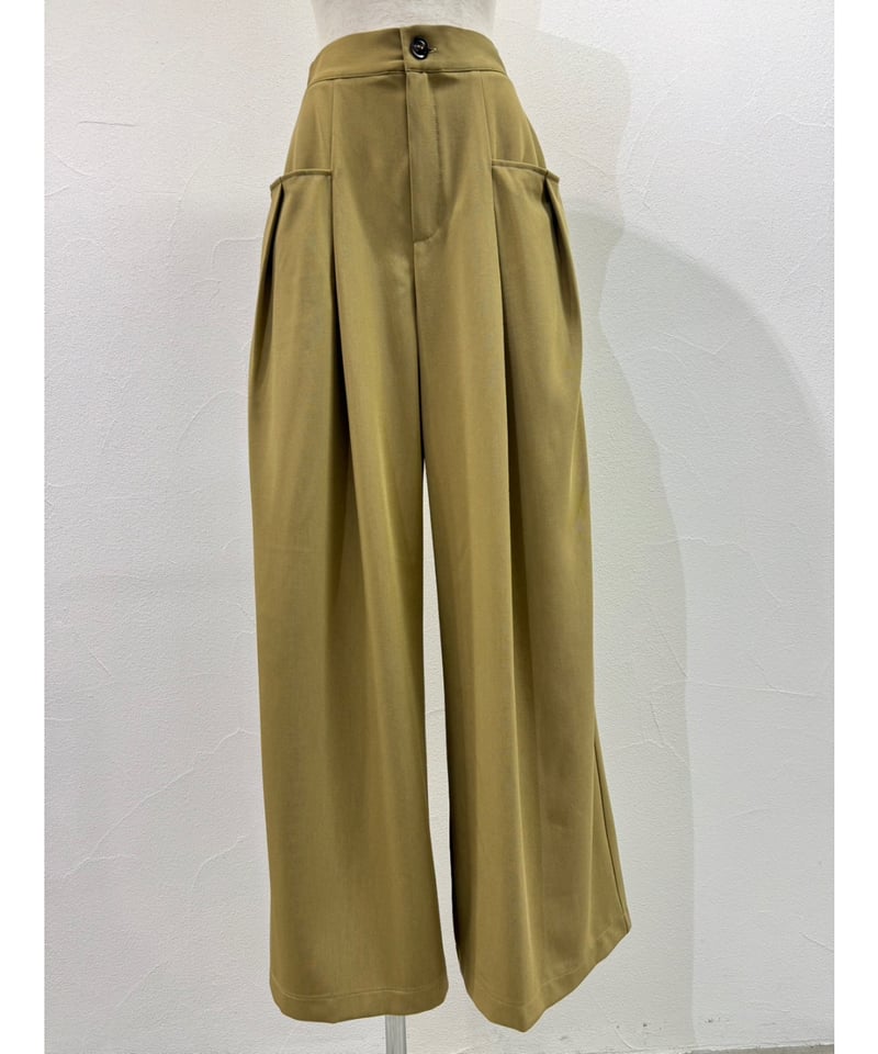 CYAN tokyo シアントーキョー 25秋冬ご予約】 Wタックストレッチワイド