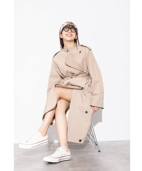 ★オトク早割ご予約★ トレンチcoat  【MARGAUX  25梅春ご予約】  マルゴー　MARGAUX   26preS/S  MG CO 26020 -S  2601c-008