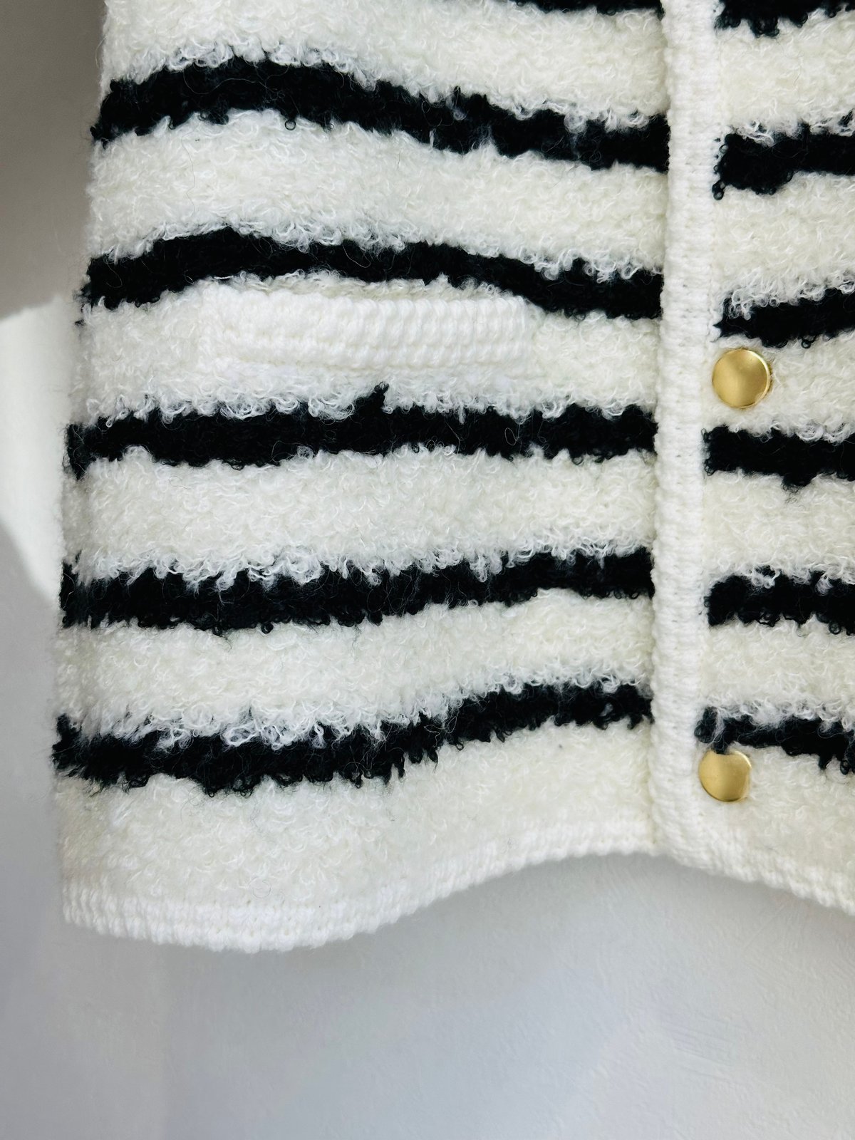 CHANELシャネル 優雅な鍵編みニットジャケット size42 CHANELシャネル 優雅な鍵編みニットジャケット size42