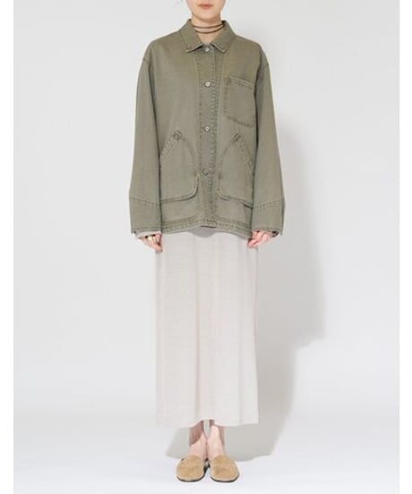 ★シニオン26秋ご予約★  ケミカルウオッシュカバーオール  4864 - 107 BT chignon  039-2608