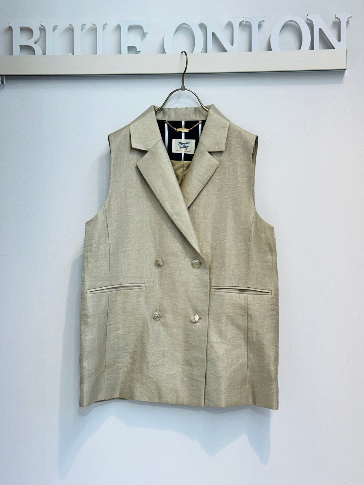 テーラードベスト MARGAUX マルゴー 24春ご予約】 Tailored Vest MG JK - 2