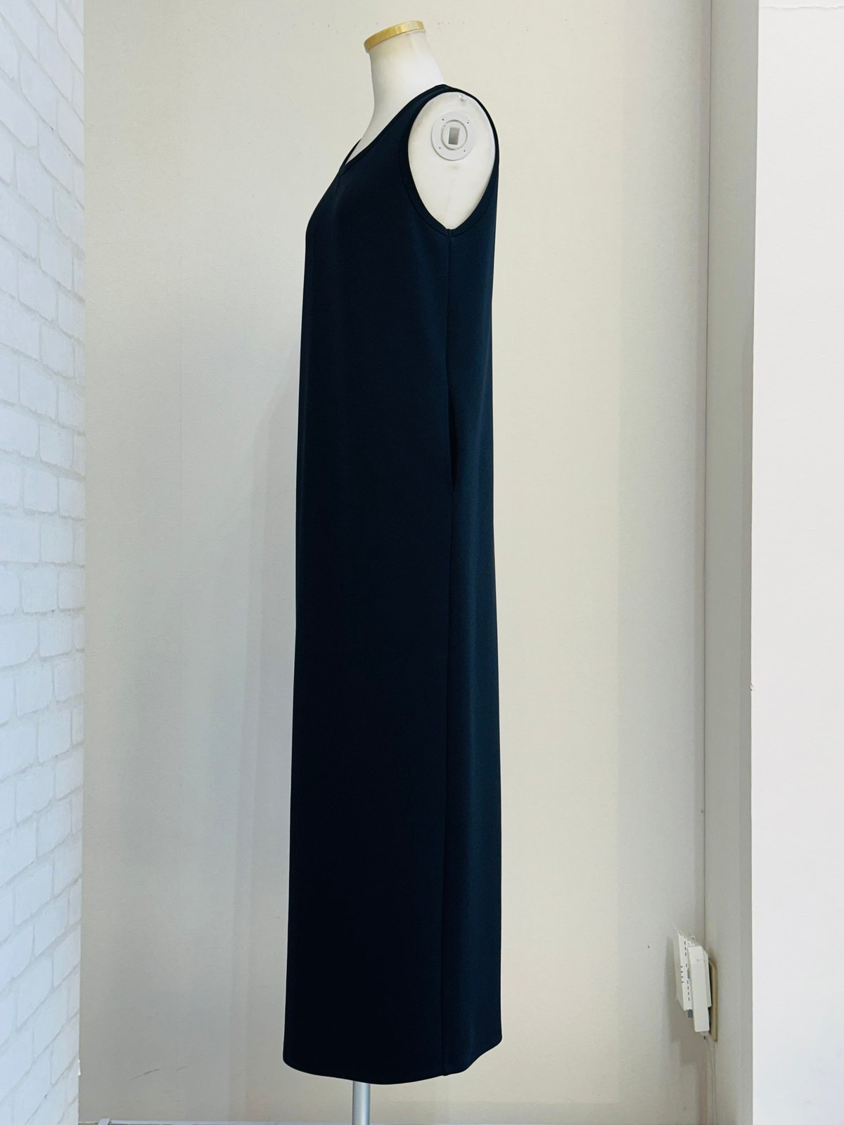 大人気☆早くも再々再入荷☆ ダブルニットロングワンピース 大人気☆早くも再々再入荷☆ ダブルニットロングワンピース