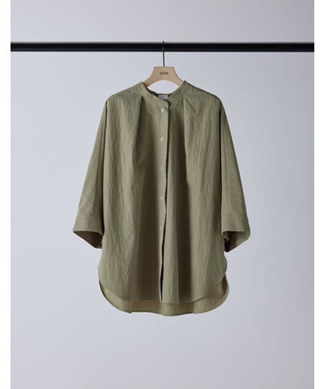 ROUND FORM SHIRT  （setup対応）   【yenn  イエン　25春ご予約】　Y261-11005    2602abc-039