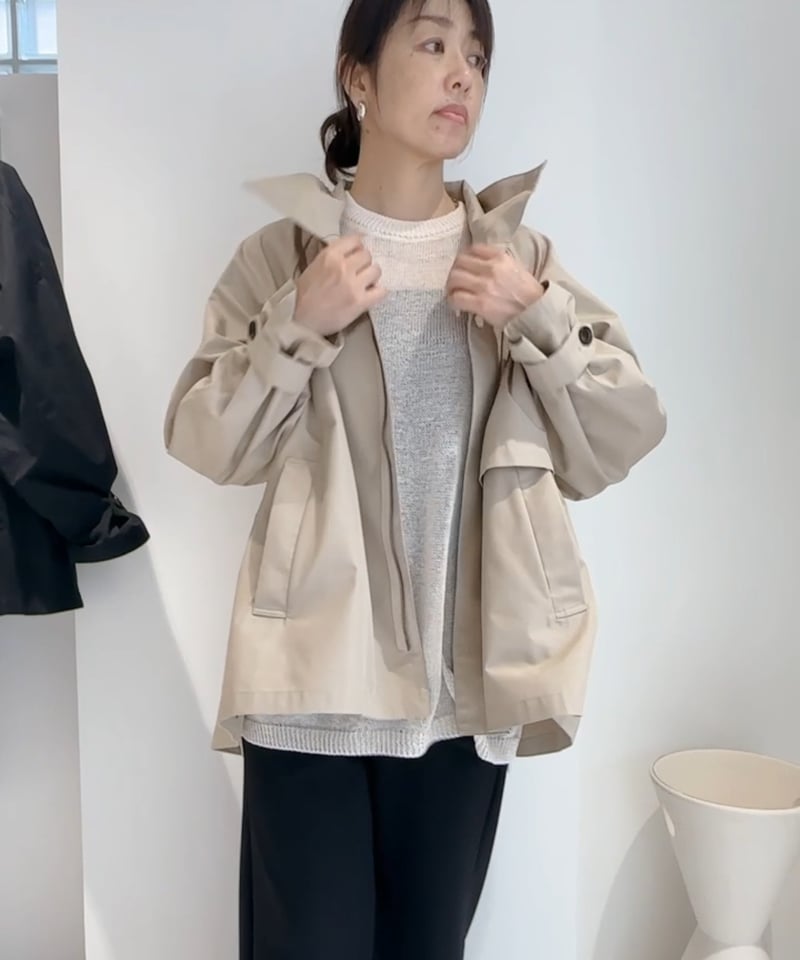 CHIGNON シニオン 25梅春ご予約】 トレンチブルゾン 4646-462KK |