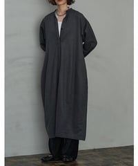 ★シニオン26秋ご予約★  コクーンシルエットロングシャツone-piece  5564 - 041 KK chignon  039-2608