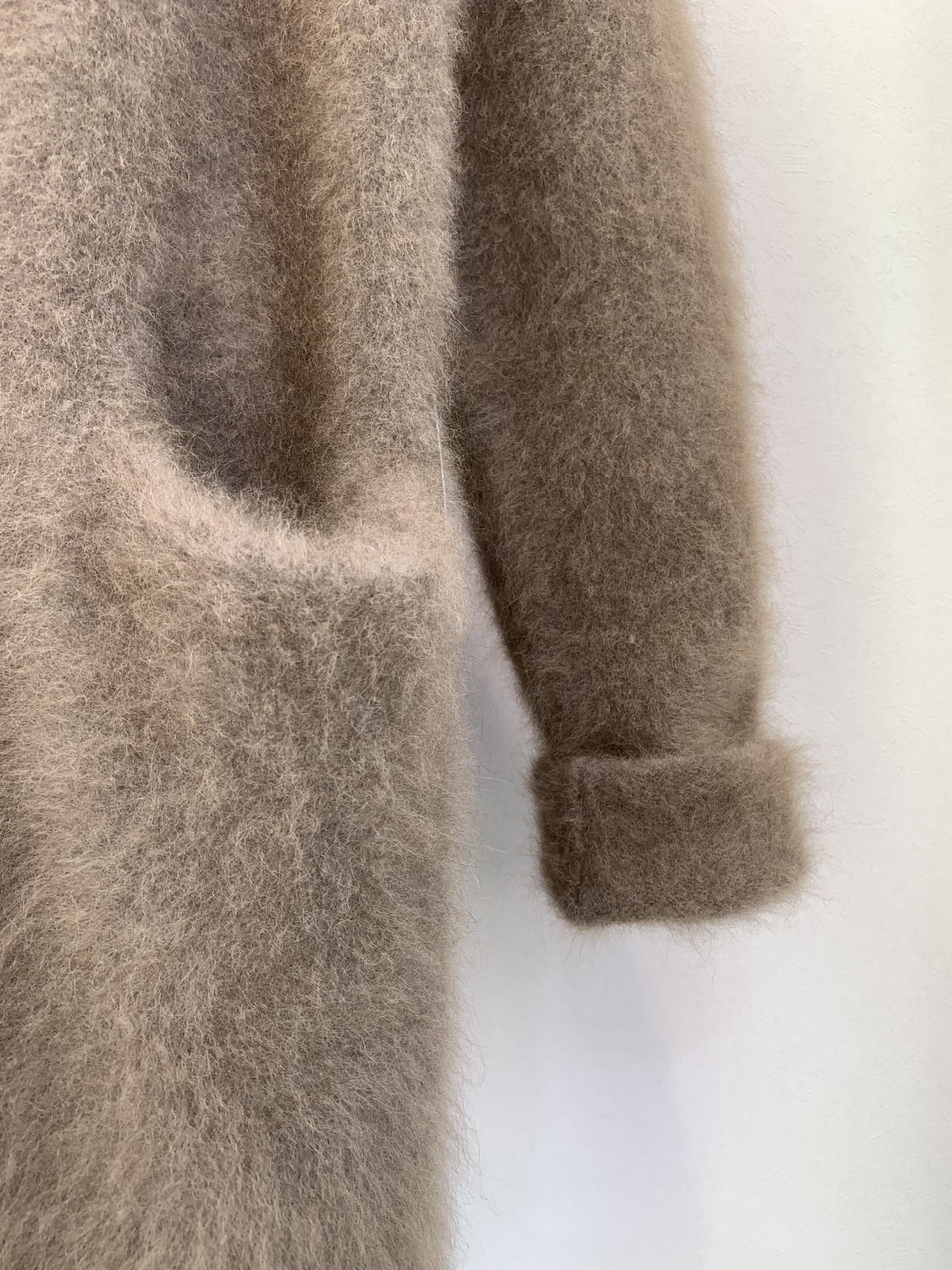 Punto Doro プントドーロ 22秋冬ご予約】 フェレットヘア ニットコート  