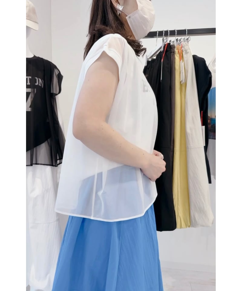 ディニテコリエ Dignite Collier メッシュレイヤードTシャツ ディニテコリエ Dignite Collier メッシュレイヤードTシャツ