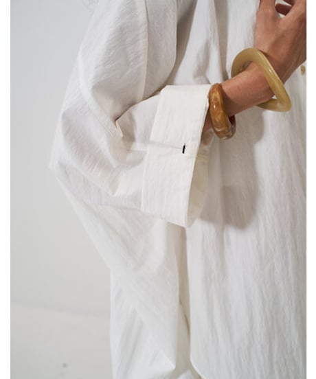 ROUND FORM SHIRT  （setup対応）   【yenn  イエン　25春ご予約】　Y261-11005    2602abc-039