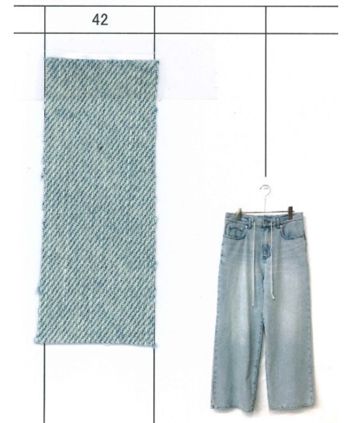 新品タグ付 2025新作 カフネ パシオーネ デニム ペインターパンツ Sサイズ