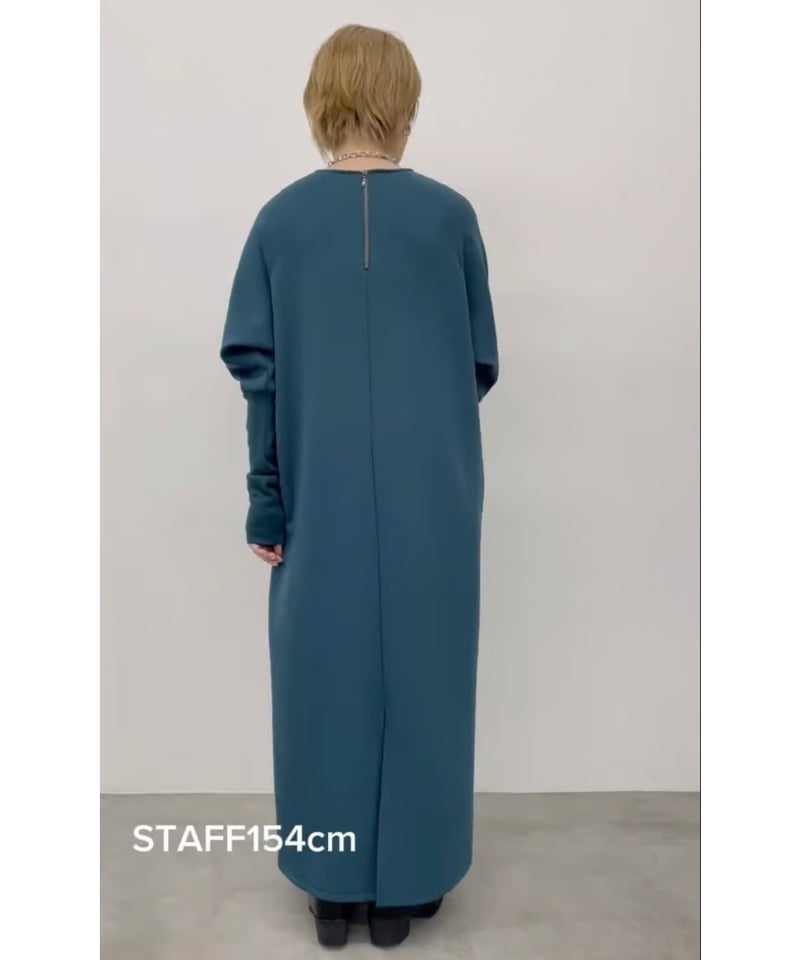 大人気☆春再入荷☆ 袖リブドルマンワンピース 450-85033 510