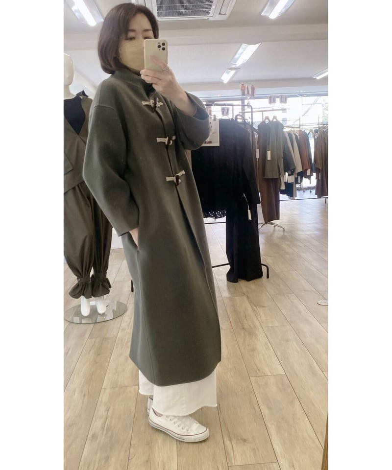 CLOCHE クロッシェ 23秋冬ご予約】 ロングダッフルコート 352-84512 