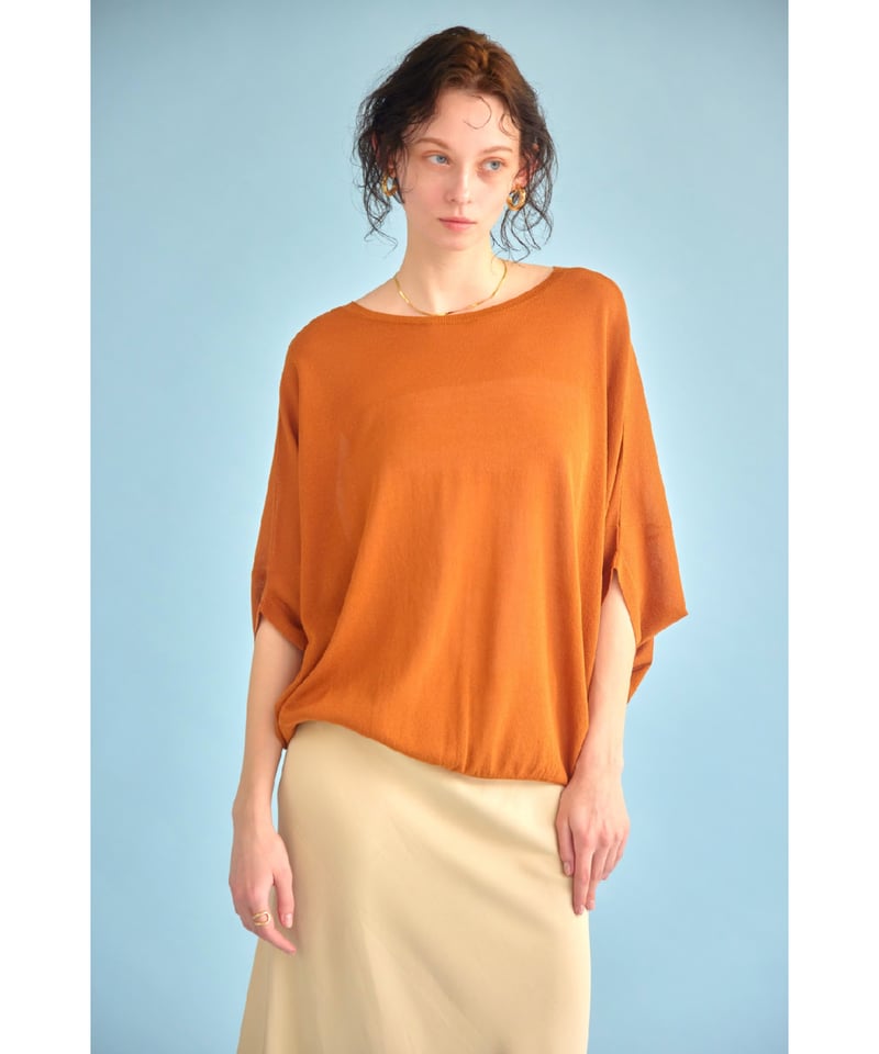 ポンチョ型2wayニットpullover 256103 2504a | BlueOn ポンチョ型2wayニットpullover 256103 2504a | BlueOn