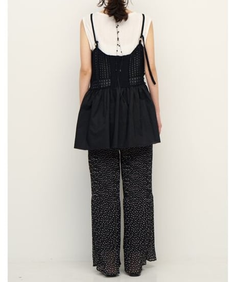 ◇ご予約◇  モチーフニットcamisole 9562- 391 KK chignon 26ss04