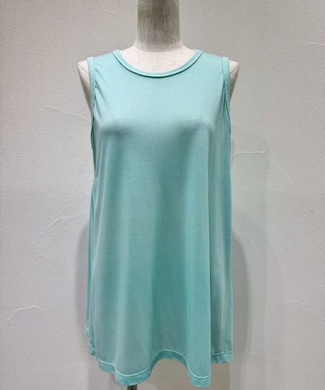 ★オトク早割ご予約★  シアー天竺バックギャザータンク 601458 601459 cyantokyo  003-2604