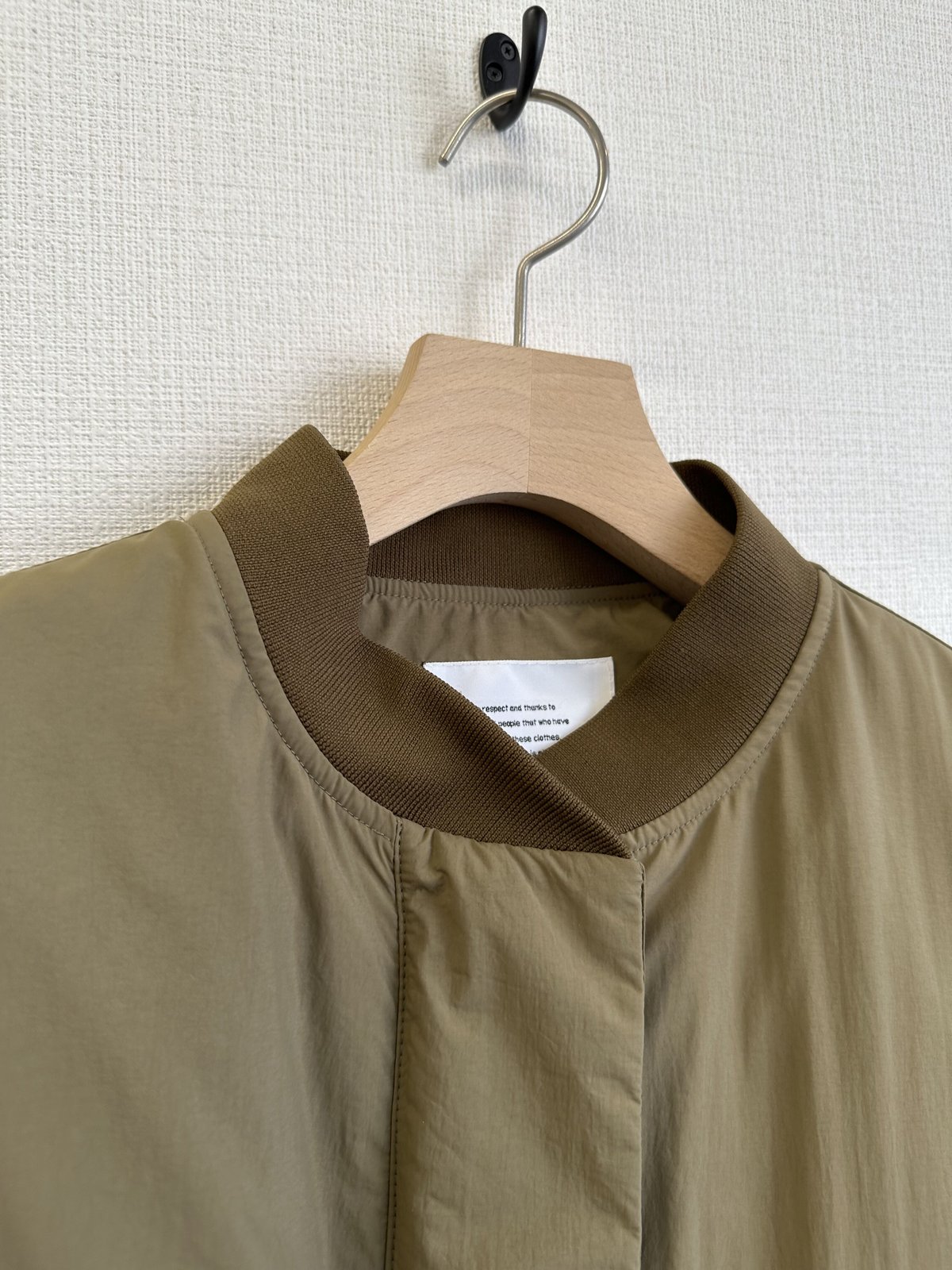 CLOCHE クロッシェ 23秋冬ご予約】 2wayMA-1ダウンジャケット CLOCHE クロッシェ 23秋冬ご予約】 2wayMA-1ダウンジャケット