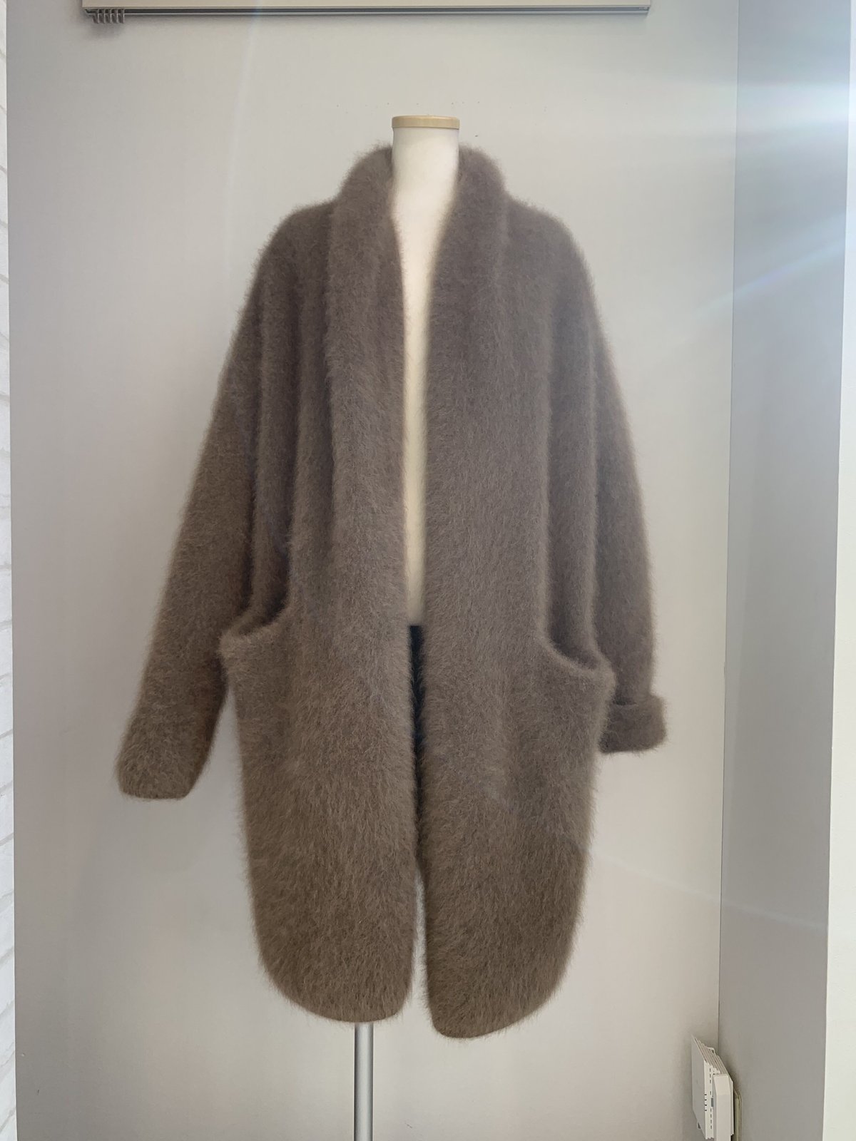 Punto Doro プントドーロ 22秋冬ご予約】 フェレットヘア ニットコート  