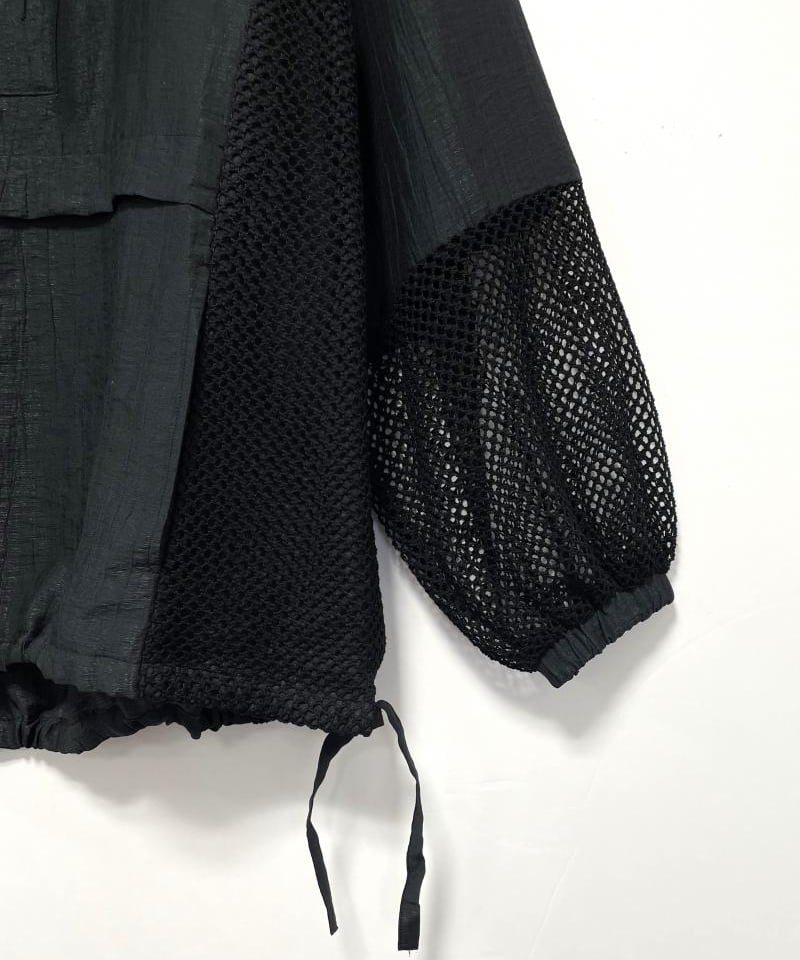 シアーメッシュアノラックシャツ 1641-090HE | BlueOnionStore