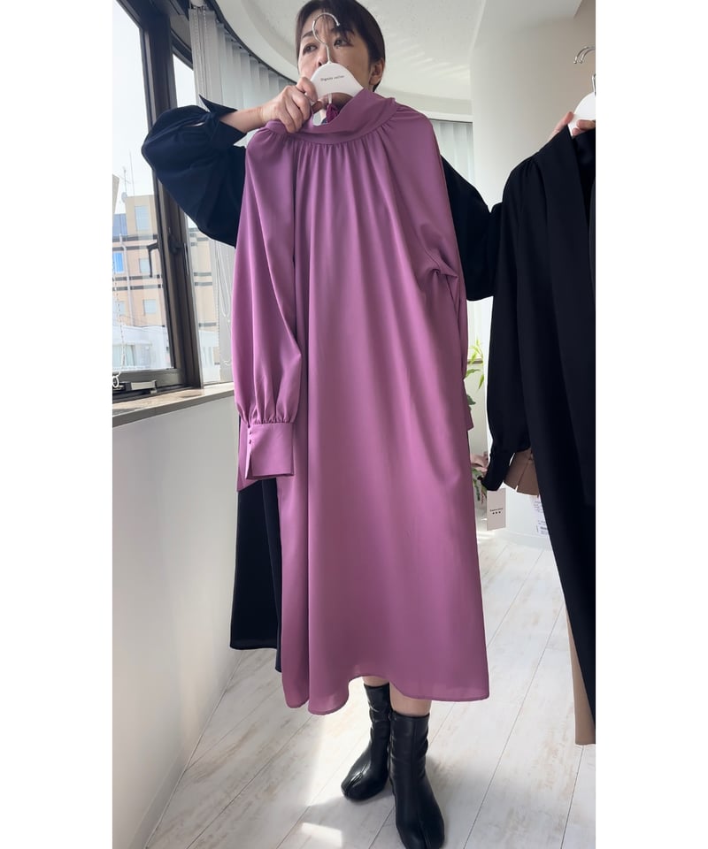 コムデギャルソン　コムコム　24AW ボウタイリボンワンピース コムデギャルソンコムコム24AW ボウタイリボンワンピース