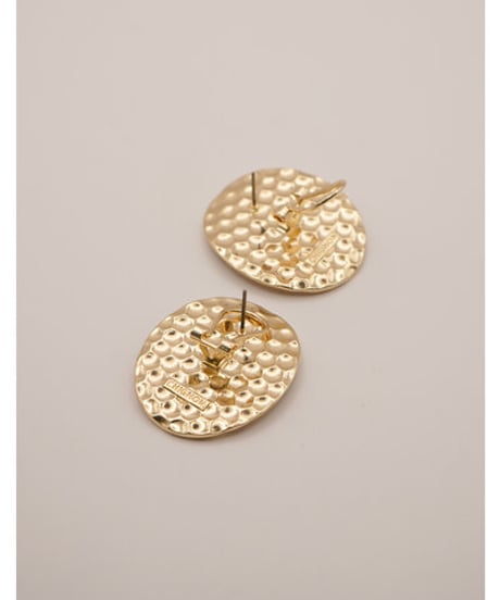 ウェービープレートearring&pierce  【CHIGNON   シニオン　26春ご予約】  0056- earring 511 KK  pierce 512SH   2512b-039