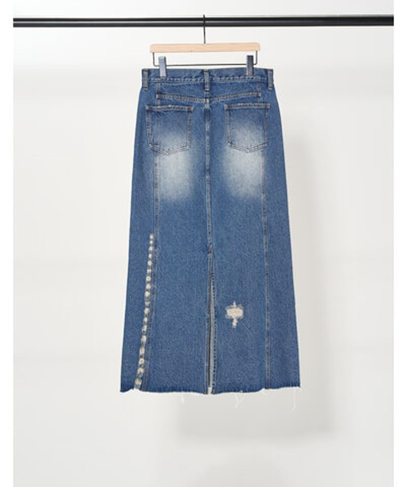 YENN イエン 25ss 春夏ご予約】 DENIM MERMAID SK YENN イエン 25ss 春夏ご予約】 DENIM MERMAID SK