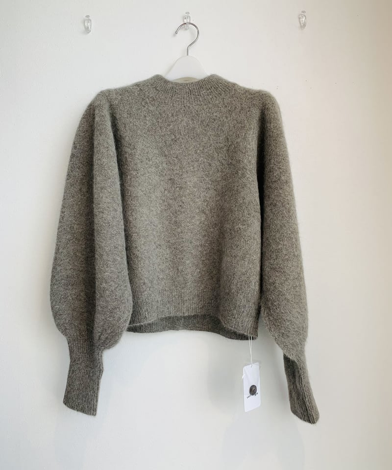 LILLY LYNQUE 羊毛、フォックス混 ふわふわニット カーディガン 【公式