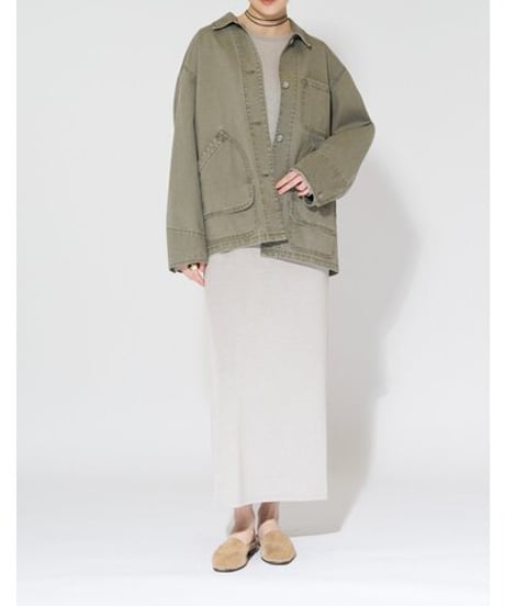 ★シニオン26秋ご予約★  ケミカルウオッシュカバーオール  4864 - 107 BT chignon  039-2608