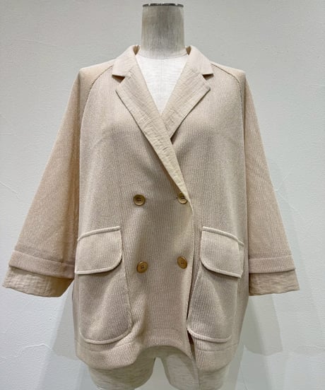 ★オトク早割ご予約★  ニットライクメッシュW ジャケット 601453 cyantokyo  003-2604