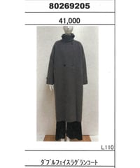 ★オトク早割ご予約★　ダブルフェイスラグランコート 80269205 Dignité Collier