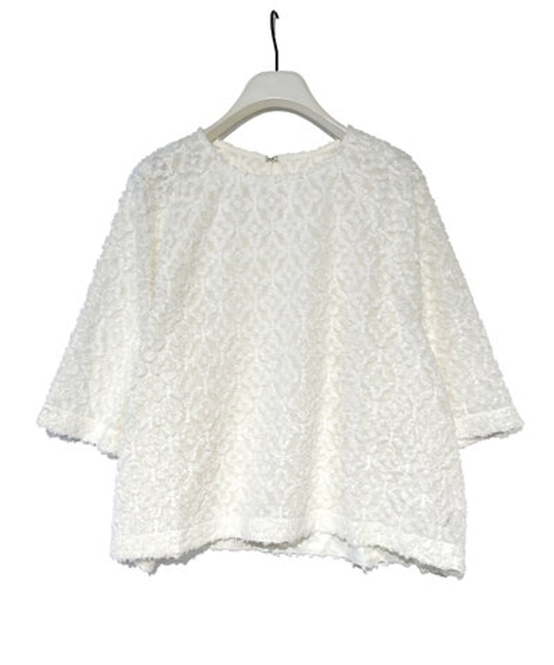 CHIGNON シニオン 25春ご予約】 シアーJQDブラウス 1151-014KK CHIGNON シニオン 25春ご予約】 シアーJQDブラウス 1151-014KK
