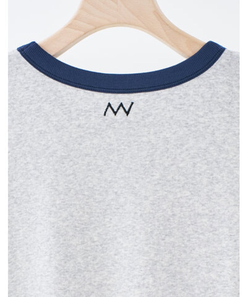 SHORT SLEEVE RIB TEE 【yenn イエン 25春ご予約】 Y261-8
