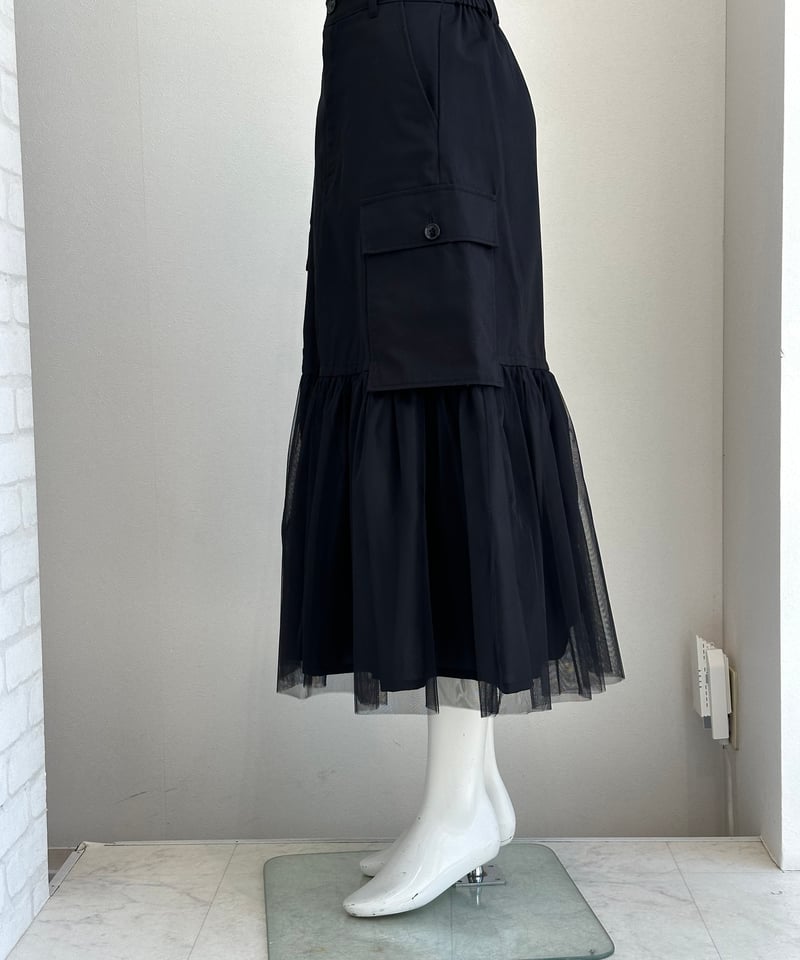 チュールドッキングカーゴスカート M29203 | BlueOnionStore