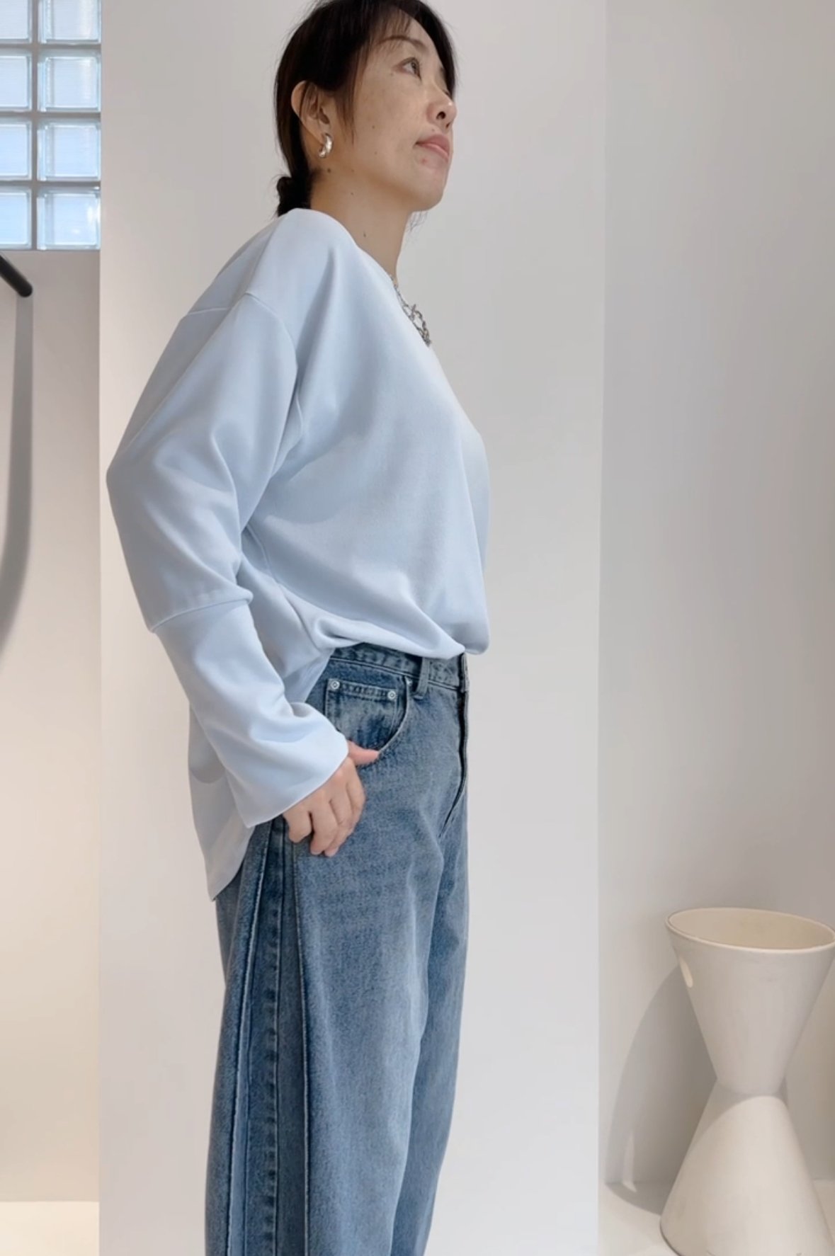 CHIGNON シニオン 25梅春ご予約】 カットジョーゼットルーズ CHIGNON シニオン 25梅春ご予約】 カットジョーゼットルーズ