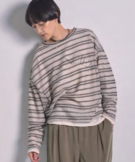 極美品　ミッソーニ　総柄　シャツ　カットソー　アンサンブル　44 極美品 ミッソーニ 総柄 シャツ カットソー アンサンブル 44