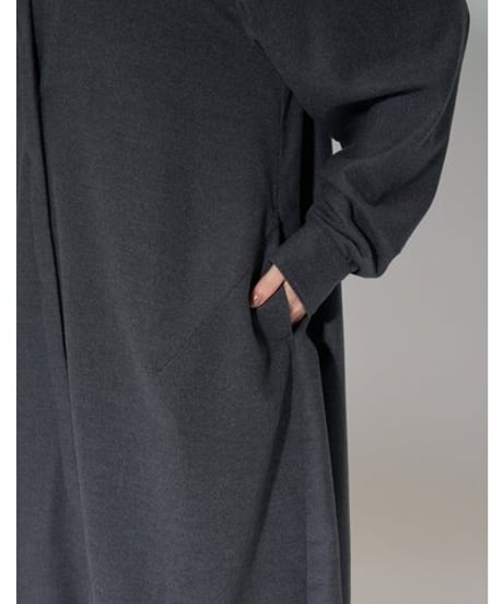 ★シニオン26秋ご予約★  コクーンシルエットロングシャツone-piece  5564 - 041 KK chignon  039-2608