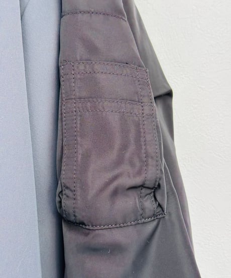 ジョーゼットミリタリースリーブリブblouson   gz501305