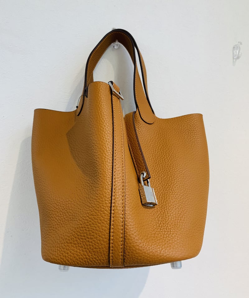 バッグご予約】 本革キューブバッグ(ピコタンタイプ) Lサイズ UG003 | B 