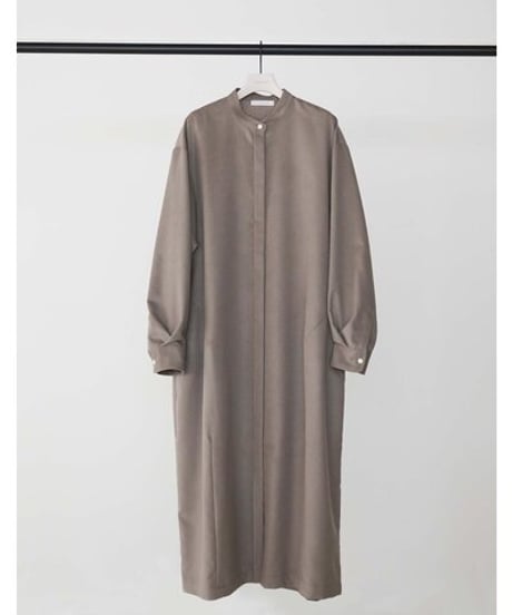 ★シニオン26秋ご予約★  コクーンシルエットロングシャツone-piece  5564 - 041 KK chignon  039-2608