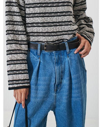 LASER CUT WIDE DENIM 【yenn イエン 25春ご予約】 Y261