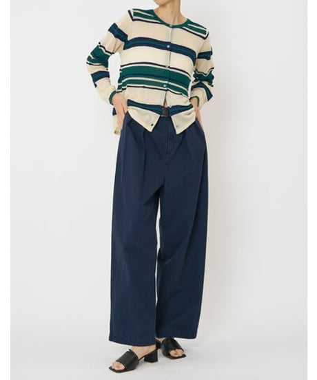ウォッシュドチノ pants   【CHIGNON   シニオン　26春ご予約】  3261- 045 bt      2602b