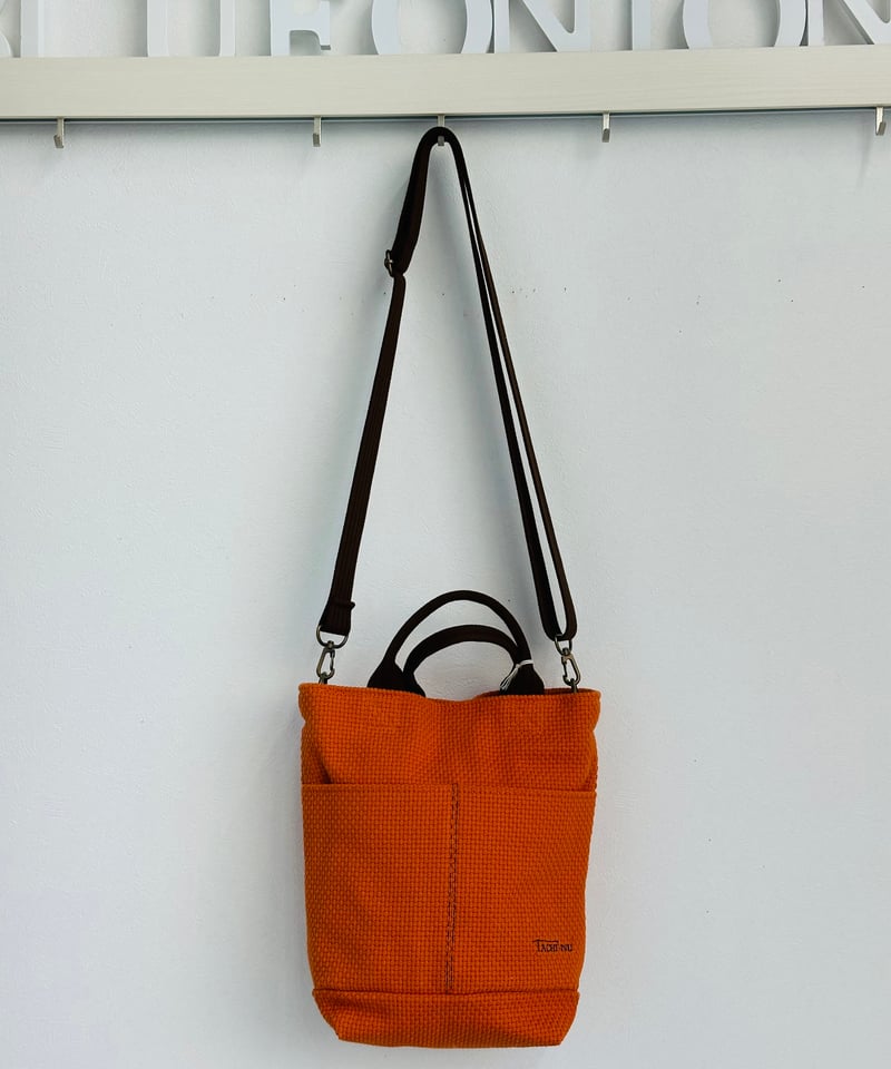 TACHI-NU タチヌ STRINGグレージュ ショルダー 刺し子織 TACHI-NU タチヌ 25春夏ご予約】 SHOULDER （ショルダー） Ssiz