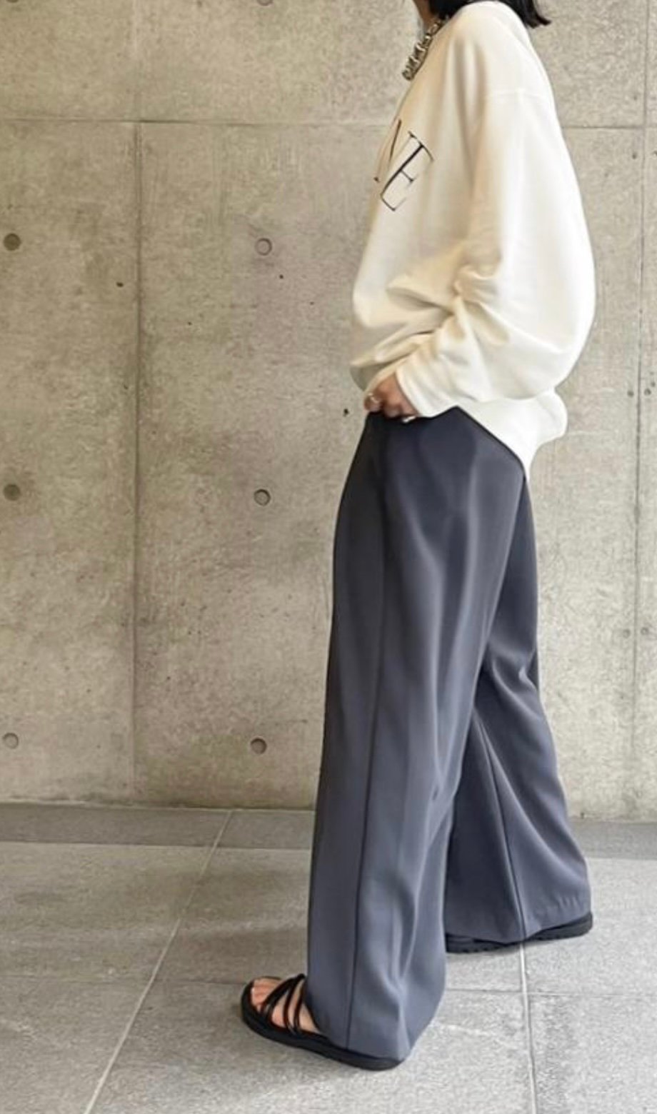 ウエストドローストリングパンツ ウエストドローストリングワイドパンツ - Vin - Vin｜YAMADAYA STORE