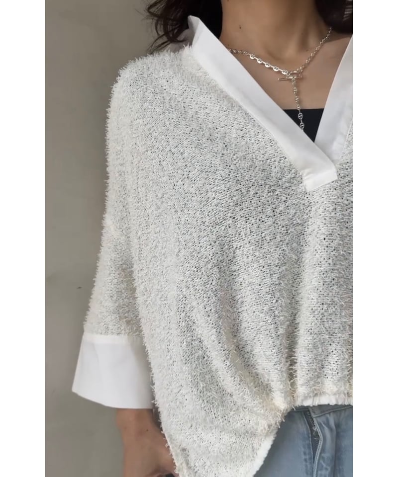 CYAN tokyo シアントーキョー 25春夏ご予約】 パイルフリンジ CYAN tokyo シアントーキョー 25春夏ご予約】 パイルフリンジ
