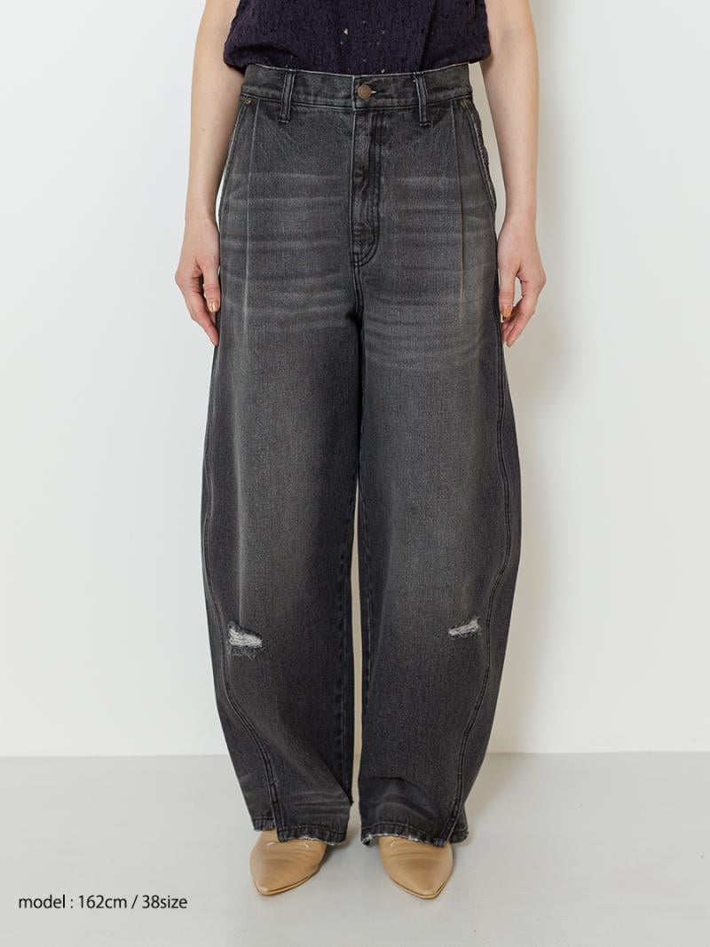 YENN イエン 24aw 初秋ご予約】 CURVED SEAM DENIM YENN イエン 24aw 初秋ご予約】 CURVED SEAM DENIM