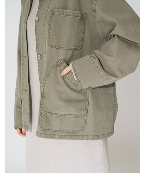★シニオン26秋ご予約★  ケミカルウオッシュカバーオール  4864 - 107 BT chignon  039-2608