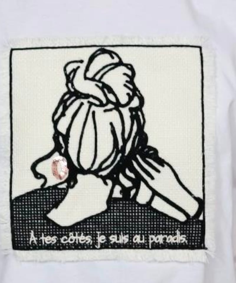 maried'or マリードール 25春夏ご予約】 刺繍貼り付け脇タック
