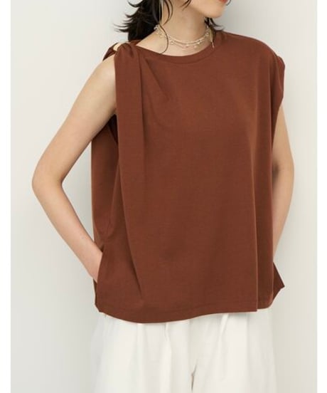 ◇ご予約◇  メタルクリップ付きタックtops 8262- 398 GS chignon 26ss04