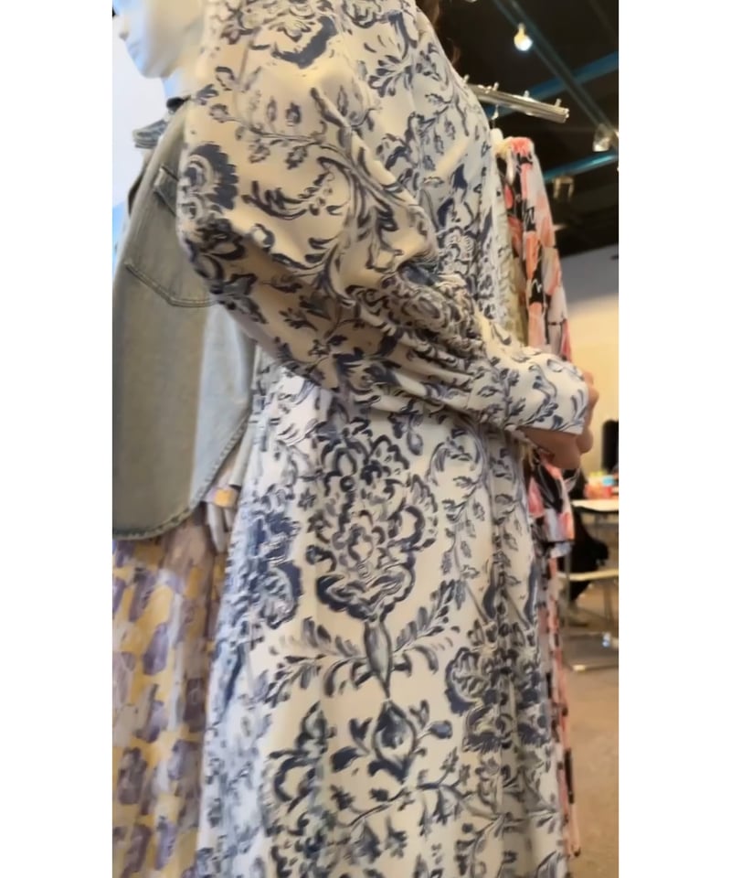 プリントワンピース 80254010 | BlueOnionStore